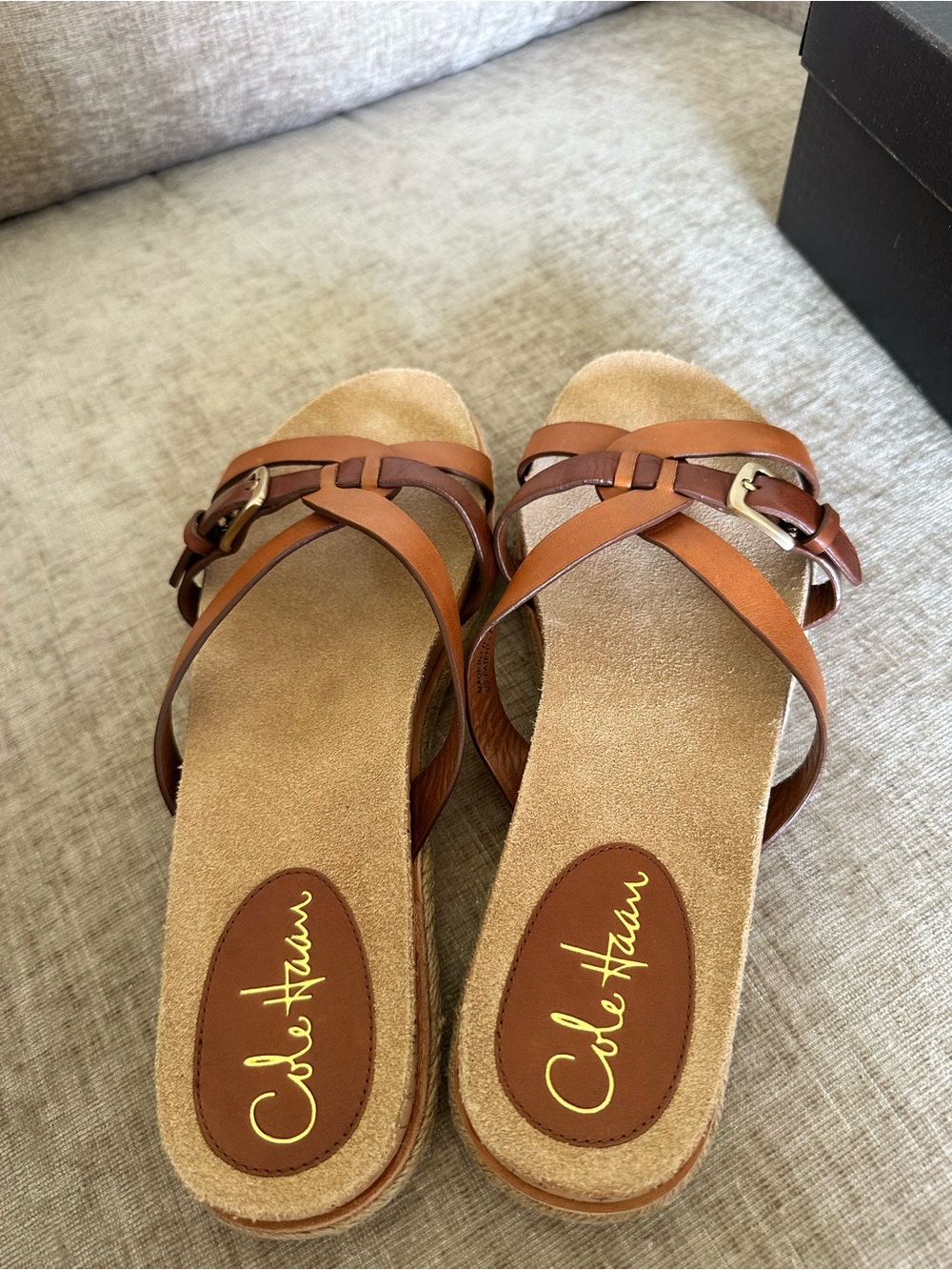 Cole Haan Air Jocelyn Lo Slide in Woodbury/Birch sz 7.5 NEW - Picture 8 of 8